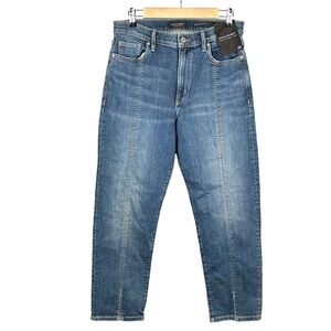 BANANA REPUBLIC High-Rise Straight Ankle Jeans